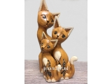 Сувенир "Семья кошек"