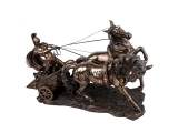 Figurină Veronese „Luptător pe car” în stil antic