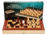 Игра настольная 3 в 1 (шахматы, шашки, нарды)